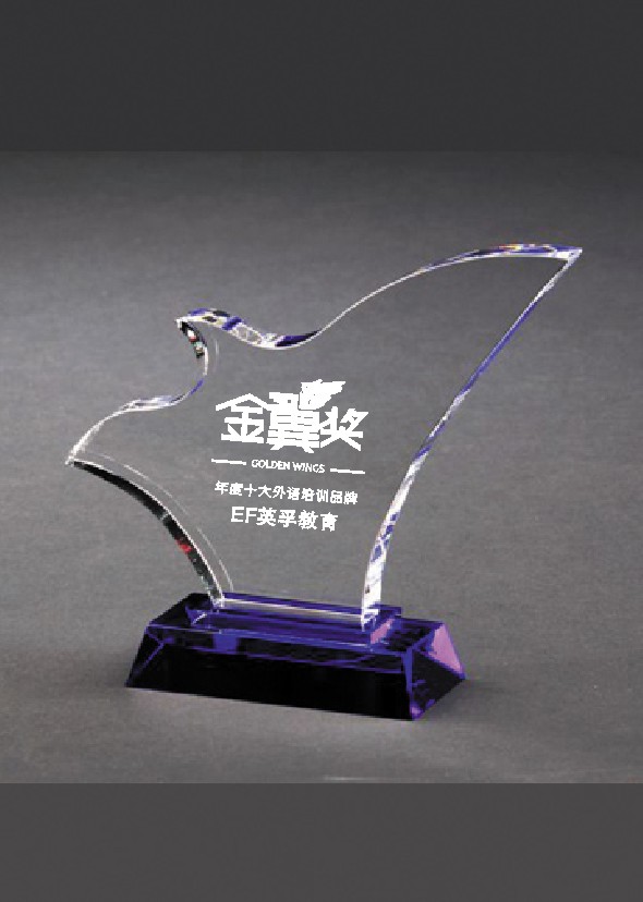 水晶奖杯-2010
