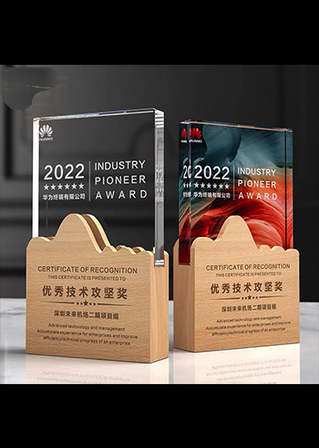 木质奖杯---方形